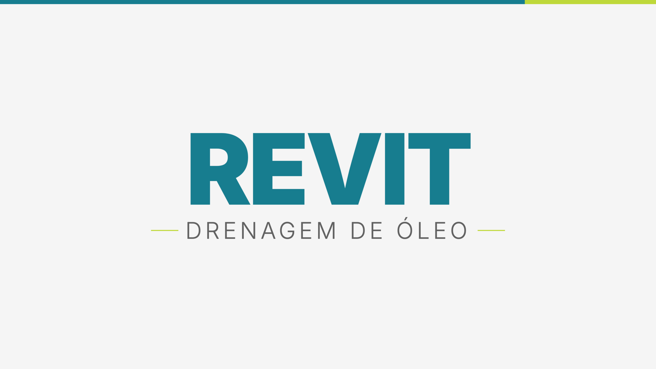 Revit – Drenagem de Óleo